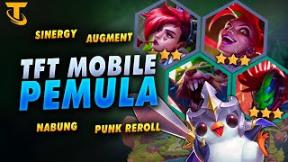 Tutorial Perkenalan TFT Mobile Untuk Pemula Istilah Dasar  Punk Reroll Teamfight Tactics [upl. by Adlihtam]