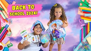 COMPRO LE COSE PER LA SCUOLA A NOEMI backtoschool2024 [upl. by Seumas]