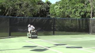 Proper Rolling Procedures for HarTru Clay Courts [upl. by Anson]