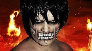 Titan Eren  Attack on Titan  Makeup Tutorial [upl. by Ahseuqram]