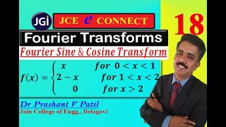 Fourier Sine amp Cosine Transform  18mat31  Dr Prashant Patil [upl. by Puna]