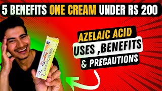 Aziderm Cream  Aziderm Cream Review  Azelaic acid  Aziderm 10 gel  Aziderm  Azelaic acid cream [upl. by Ros]