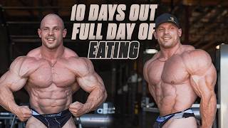 Martin Fitzwaters Full Day of Eating  2 Weeks Out from the Prague Pro Bodybuilding Show [upl. by Serica]