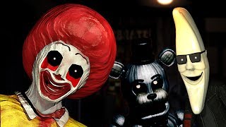 All FNAF Jumpscares in 10 Minutes 20142021  FNAF 1 2 3 4 SL 6 UCN VR HW CoD AR SB [upl. by Lydon]