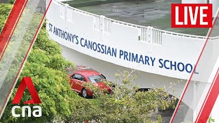 LIVE HD GE2020 Nomination Day proceedings at St Anthony’s Canossian Primary School [upl. by Elexa551]