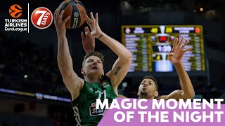 7DAYS Magic Moment of the Night Gudaitis block and dunk [upl. by Drew]