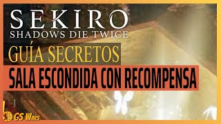 DESCUBRE ESTA SALA SECRETA Y SU RECOMPENSA en Sekiro Shadow Die Twice [upl. by Nolyarg]