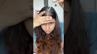 🫣this is the only routine that will regrow hair🌱haircare hairfall hairgrowth hairgoals [upl. by Eikcin]