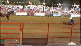 Calf Roping  Davie and Inverness Rodeo  1999 [upl. by Ahsilad235]