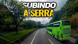 Viajando na área SemiLeito do Ônibus DD  Subindo a Serra das Araras [upl. by Nilat283]