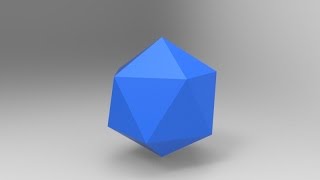 How to make a icosahedron in SolidWorks [upl. by Strade]