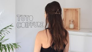 Tuto Coiffure Facile avec Accessoire [upl. by Perla]