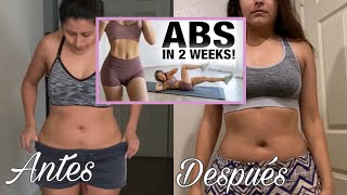 Abs En 2 Semanas Reto De Chloe Ting No creerás los resultados 😱 [upl. by Edmunda]