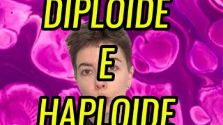 Qual a diferença entre célula diploide e haploide [upl. by Guthry]