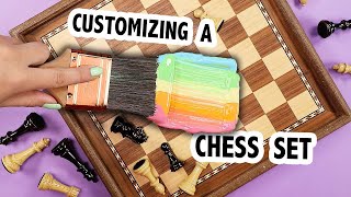 Customizing a Chess Set Pt 3 [upl. by Noirb]