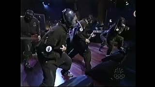 Slipknot  The Heretic Anthem Live At Late Night With Conan OBrien 08102001 HQ [upl. by Llenyar629]