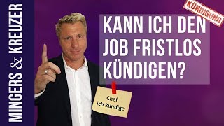 Kann ich den Job fristlos kündigen  FragMingers [upl. by Aihseken]