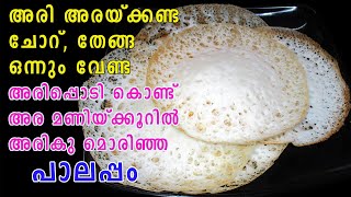 അരികുമൊരിഞ്ഞ പാലപ്പം  Rice flour Palappam  Breakfast Recipe Malayalam  Palappam  Lekshmis Magic [upl. by Gnirps]