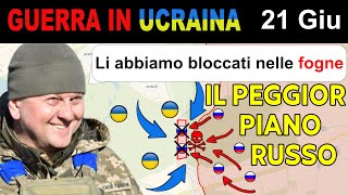 21 Giu A BRAGHE CALATE Imboscata Ucraina SORPRENDE RUSSI NASCOSTI NELLE TUBATURE  Guerra Ucraina [upl. by Noami]