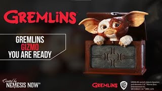 Gremlins Gizmo  You are Ready Figurine Unboxing  Nemesis Now [upl. by Yeldahc]