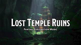 Lost Temple Ruins  DampDTTRPG Music  1 Hour [upl. by Aynahs]