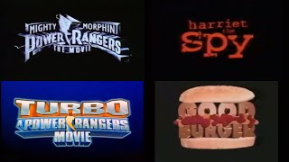 All Nickelodeon Movie Trailer Logos 19952022 Fanmade [upl. by Bette-Ann]