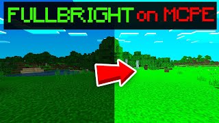 How To Get Fullbright For Minecraft Bedrock 121 [upl. by Spear68]