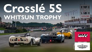 The Whitsun Trophy at Goodwood Revival 2024  Onboard Crosslé 5S Driven by Matthew Wurr [upl. by Gilbert]