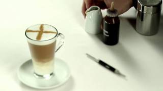 NESCAFÉ Milano Latte Art  Chocolate Swirl [upl. by Burta]