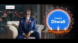 Happy Diwali  Ft Amitabh Bachchan  MediBuddy GiftOfGoodHealth [upl. by Macnamara]