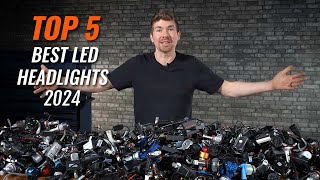 Top 5 Best and Brightest LED Headlight Bulbs in 2024  GTR Lighting Morimoto SV4 and Xenon Depot [upl. by Akinna]