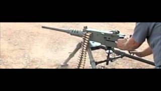 MG shoot  Browning M2 machine gun slow motion full auto [upl. by Gottfried577]