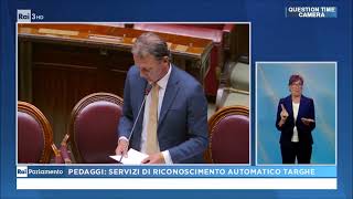 TargaGo il question time al ministro Salvini per avere chiarezza [upl. by Ennaharas]