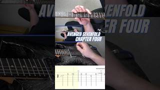 Avenged Sevenfold  Chapter Four guitar a7x [upl. by Court]