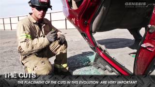 Extrication Training  Car Taco Part II  Genesis Rescue [upl. by Derfliw605]