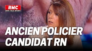 RN  un ancien policier de la Bac Nord candidat  Les Grandes Gueules [upl. by Gennaro]