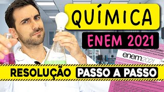 🧪 SIMULA ENEM Questões de Química do ENEM 2021 Correção Completa [upl. by Swan]