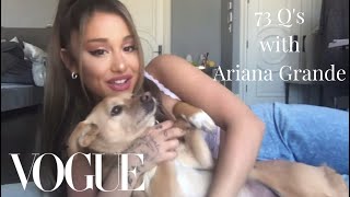 73 Questions with Ariana Grande Part 1 [upl. by Dwyer]