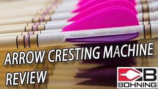 Bohning Professional Cresting Kit unboxing and review arrow painting [upl. by Bravar988]