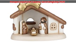 Presepe Completo Set Capanna Sacra Famiglia by Thun [upl. by Weisman]