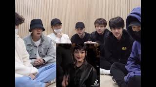 BTS reaction to Ariana Greenblatt edits part 1 [upl. by Halilak]