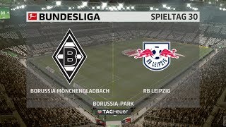 ⚽ FIFA 19 Bundesliga Borussia Mönchengladbach  RB Leipzig 🏆 Gameplay Deutsch Livestream [upl. by Dagny]