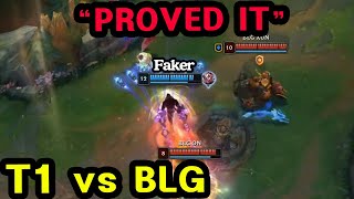 T1 vs BLG  The Plays You Missed [upl. by Ynffit957]