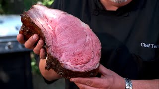 How To Make Smoked Prime Rib  Smoked Prime Rib Recipe  Ted Reader  Bradley Smoker [upl. by Huda]