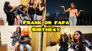 Papa pe Kiya Shocking Prank sab Girls ne mile ke on Birthday Celebration Bindass Kavya in Hyderabad [upl. by Ennaesor]