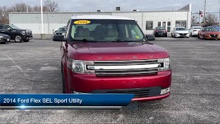 2014 Ford Flex SEL Sport Utility Findlay Tiffin Bowling green Ottawa and Kenton [upl. by Acisej]