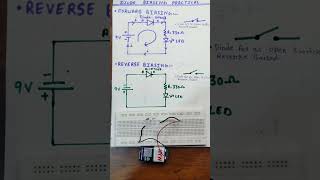 Diode Reverse Biasingelectronic gate arduino electrcity electrical electricalengineering [upl. by Mcquillin191]