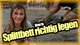 How to Splittbett für DämmungBodenplatte richtig legen mit Tschulique [upl. by Anikal591]