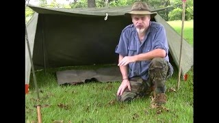 BASIC BUSHCRAFT TENT [upl. by Enineg]