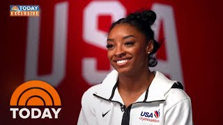 Exclusive Simone Biles says shes ready to get the job done at Olympics [upl. by Putnem]